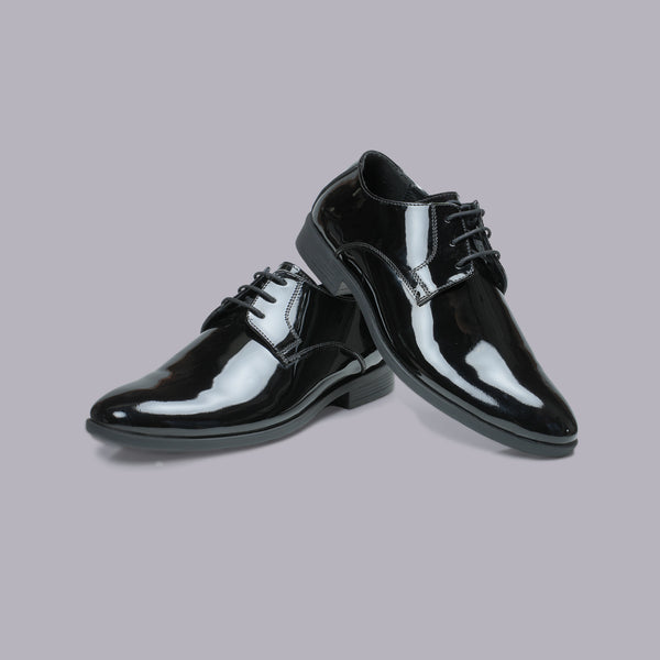 LORENZO - Black Patent Derby