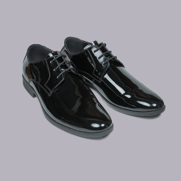 LORENZO - Black Patent Derby