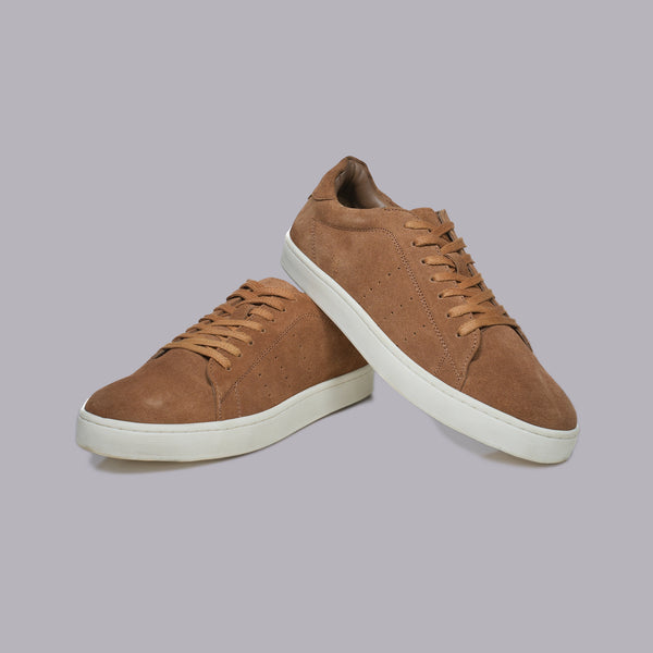CAPRI - Tan Suede Sneaker
