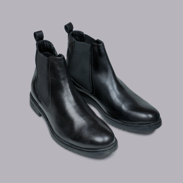 LAZARO - Black Chelsea Boot