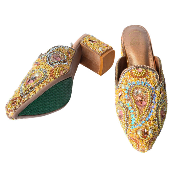 Mules with Heel