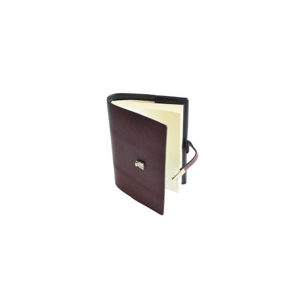 3-in-1 Gift Combo of Genuine Leather Notebook, Spectacle Case & Roller Pen