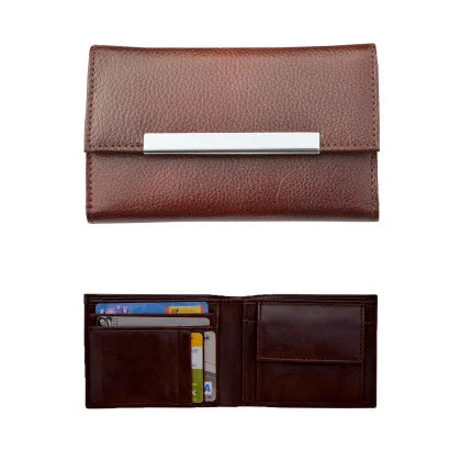 2-in-1 Gift Combo of Male & Female Wallet