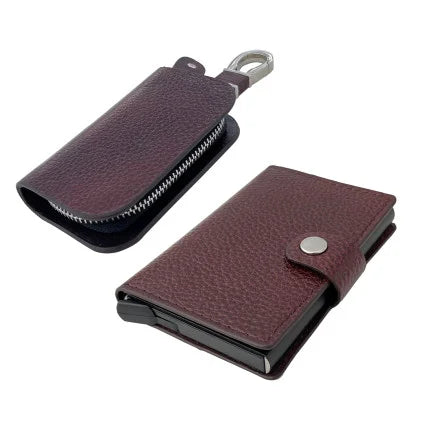 2-in-1 Gift Combo of Key Fob Case & RFID Pop-up Case