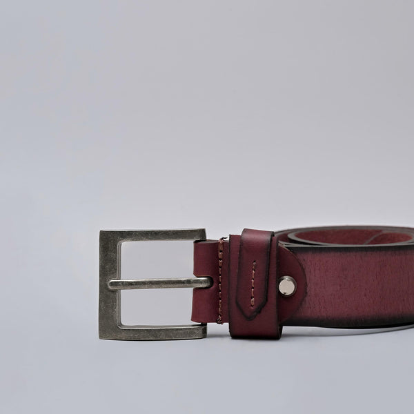 Shaded Brown Casual Genuine Leather Designer Belt