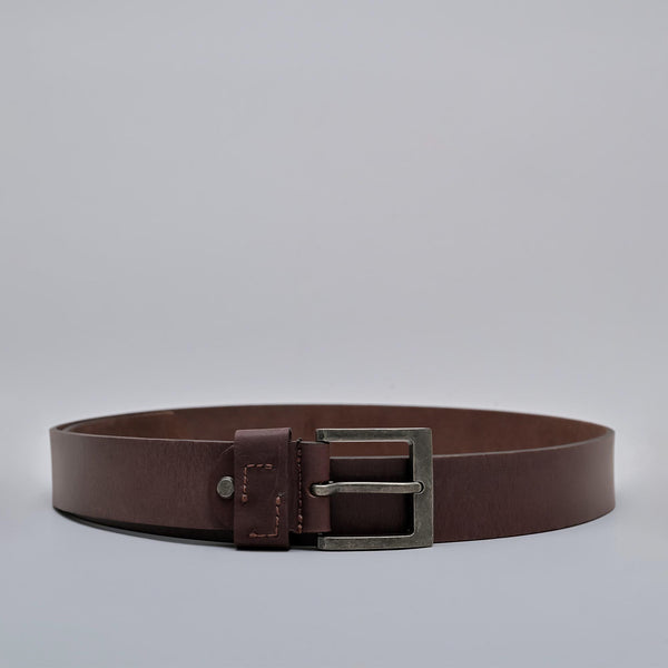 Brown Casual Genuine Leather Belt