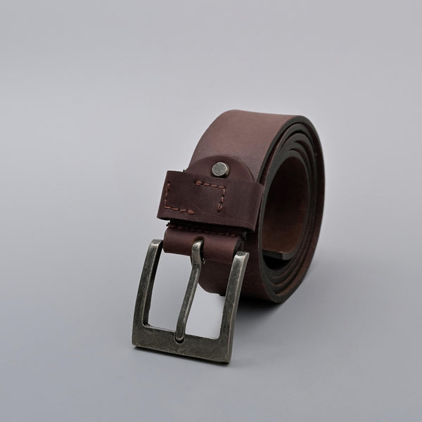 Brown Casual Genuine Leather Belt