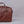 Brown Unisex Leather Laptop Bag