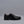 Black Genuine Leather Stitched Vamp Derby Shoes