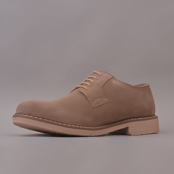 Brown Casual Suede Leather Shoes for Men