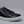 Black Genuine Leather Designer Sneakers