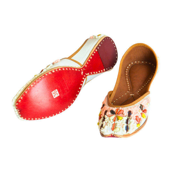 Beads Work Punjabi Jutti